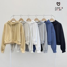 주니어스토리 파스텔크롭후드