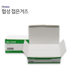 협성 신성 접은거즈 5cm x 5cm x 8겹 x 200매 (선택구매), 협성접은거즈(5x5x8겹x200매), 1개 - 신성거즈