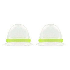 함몰유두 교정기 평평한 거꾸로 된 용 2pcs 실리콘 흡인기 모유 수유 보조, c, 2개