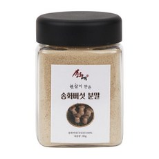 젊은농부 무농약 송화버섯 분말 80g 천연조미료 가루, 1개