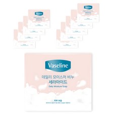 Vaseline 凡士林 日常保濕神經醯胺皂, 10個, 100g