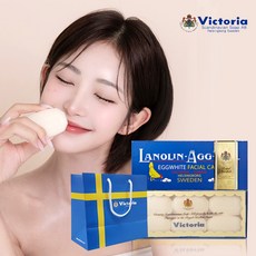 빅토리아 오리지널 스웨덴 에그팩 클렌징팩 지성용 트러블용 6개입 1개 GIFT BAG 1개