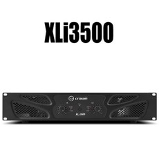 파워 앰프 오디오 DJ 장비 XLi 3500 라인 어레이 스피커 서브우퍼 스피커 무대 결혼식 KTV 가정용, black, 1개