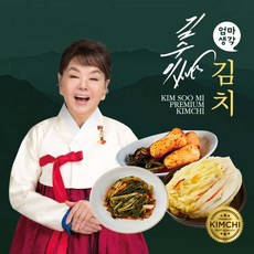 김수미 김치 더프리미엄 백김치2kg+열무김치2kg+총각김치2kg