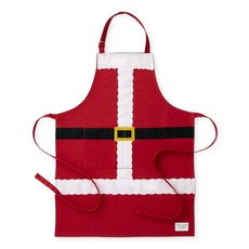 Williams Sonoma 윌리엄스 소노마 크리스마스 산타 성인용 앞치마 27x36인치
