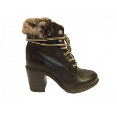 신발 앵클부트 퍼부츠 워커힐 첼시 Shoes-More Buffalo Stiefelette Booties Mexico ES 30497 preto schwarz