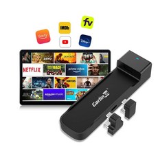 CarlinKit 자동차 TV 메이트 공장 유선 CarPlay 기능 Fire TV 스틱과 호환 - 심리스 스트리밍 추가 장치 필요 없음 2.4GHz Wi-Fi/온라인 업그레이, CarlinKit 자동차 TV 메이트 공장 유선 Car
