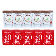 해초미인 두부면 5인분 비빔소스 세트, 180g, 5개