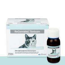 독일 Alfavet Reconvales Tonicum for Cats 고양이용 레컨발레스 토니쿰 고기맛 45ml x 6개, 1세트