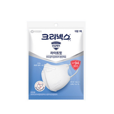 크리넥스 라이트핏 마스크 대 성인용 KF94