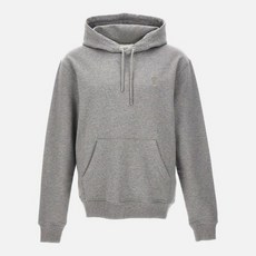 [아미] [명품]공용 24SS 자수로고 그레이 후드티셔츠 USW203 730 055 US
