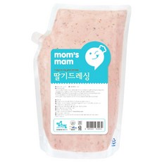 맘스맘 딸기 드레싱 소스 2kg (업소용/대용량) 비프먹방