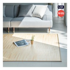 [리앤 코리아] [SALE][특대형]천연 원목 고급 편백나무자리(180x240cm), 상세 설명 참조