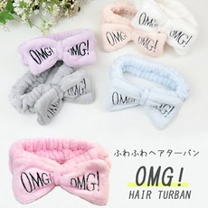 스카프 머리 logo 가볍게 세수 하 다 욕실 머리 수건 부드럽다 피부 사박사박 어른 아이