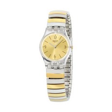 415049 / Swatch Exotic Charm Quartz Movement Gold Dial Ladies Watch LK351A