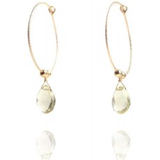 14k레몬쿼츠목걸이