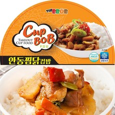 안동찜닭 컵밥 380gX14, 1