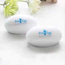 발 관리용 타원형 계란 모양 페디큐어 파일 굳은살 큐티클 리무버, 1개