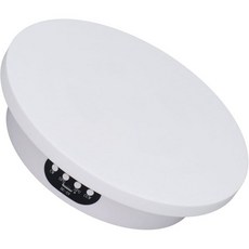 7.9인치 턴테이블 디스플레이 스탠드 360도 전기 회전 리모컨 USB 배터리로 속도 조절 가능 사진 제품용, 7.9인치 턴테이블 디스플레이 스탠드 360도 전기 회