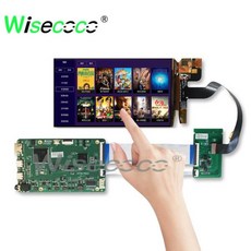 리눅스 라즈베리 파이 게임 콘솔 TV 박스 카메라 디스플레이 USB-C 포트 기본 랜드스케이프 OLED 5.5 인