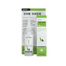 (5 세트) 반려동물 귀세정제 120ml 고양이 개 귀청결 세정, 5개
