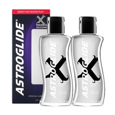 미국 아스트로 글레이드 X 리퀴드 5oz(148ml) 2개 Astroglide X Premium Waterproof Silicone 148