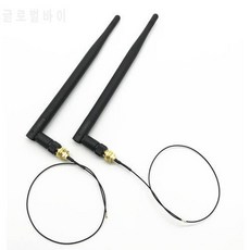2 x 4dBi 듀얼 밴드 M.2 IPEX MHF4 U.fl Intel 9260 9560 8265 8260 7265 72, 상세내용참조