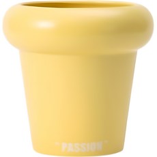 Goodstics 陶器陶器花盆, 黃色