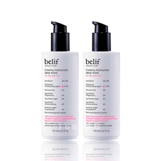 빌리프 크리미 모이스처라이저 딥 모이스트 125ml 1+1 건조한피부 에멀전 건성로션, 2개