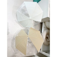 뚜뚜 아동용 반자동 투명창 안전 우산