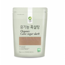 청정원 유기농 흑설탕, 1kg, 10개