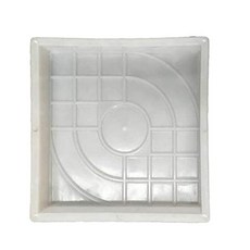 Pato Maker DIY 포장 금형 벽돌 콘크리트 석재 정사각형 안뜰 정원, L, 1개