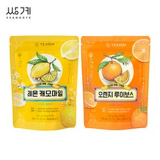 쌍계 과일허브티 레몬캐모마일 15T +오렌지루이보스 15T