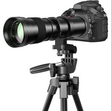 Lightdow 420-800mm f8.3-16 EFEF-S EOS Rebel T3 T3i T4i T5 T5i T6 T6i T6s T7 T7i SL1 SL2 6D 7D 7D 60D