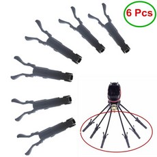 Chevy Vortec 인젝터 포핏 클립 용 6pcs GB5-137 4.3l 및 5.7l Vortec SCPI CPI FJ503 AY-P3070 용