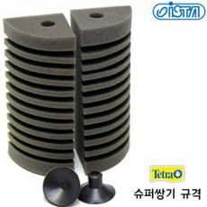 (네로앤펫) 이스타 어항 슈퍼쌍기 스펀지 여과기 리필, 1개