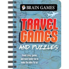 Brain Games Mini - Travel Games and Puzzles Spiral, Publications International,..., English, 9781645582120