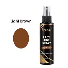 오래쓰는 레이스 가발용 틴트 스프레이 다크 브라운 미들 라이트 클로저 가발 전면 100Ml 1개 17 Lace Spray Light B 상품 이미지