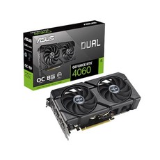 에이수스 ASUS DUAL 지포스 RTX 4060 O8G EVO OC D6 8GB