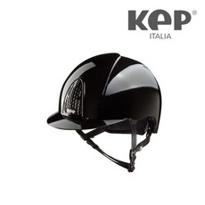 KEP 성인용 승마헬멧 (KEP Smart Helmet Polish 승마 승마용품 승마장비), 54(M), 1개, 블랙(BLACK)