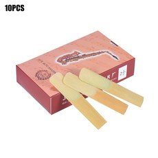 10 개 상자 Eb 알토 색소폰 색소폰 갈대 강도 2.5 목관 악기 부품 액세서리