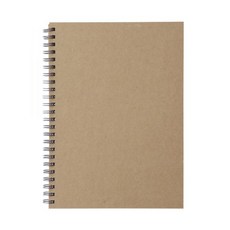 MUJI 재생지 더블링 노트 무지 A5 80매 142470, A5 베이지 4550182109344 - 무인양품