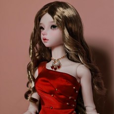 msd 구체관절인형 풀세트 44cm 구관 여자 bjd 모던 레드 드레스 피규어 Marie A-255, 인형바디(메이크업 포함)