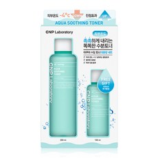 CNP 차앤박 [CNP 차앤박] 아쿠아 수딩 토너 기획, 1개, 300ml