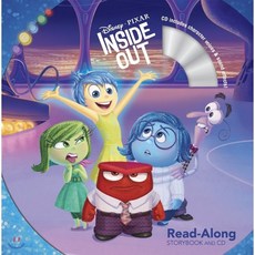 Inside Out Read-Along Storybook and CD : 디즈니 인사이드 아웃, Disney Press
