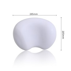 욕조쿠션 욕조 베개 욕실쿠션 자쿠지 쿠션 등받침 호텔 스파, A. 화이트, 1개