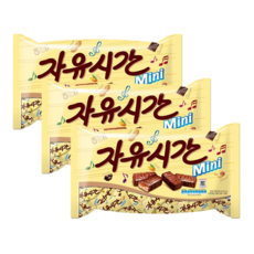 해태제과 자유시간 미니, 510g, 3개