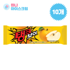 해태 탱크보이 배맛 아이스크림, 10개, 120ml