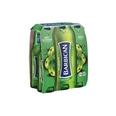 BARBICAN Apple Non-Alcoholic Drink - 무알코올 탄산음료 바비칸 사과, 6개, 330ml