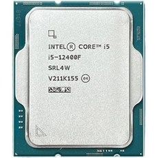 인텔 Core I512400FII5 12400F 2.5GHz 6코어 12Thread CPU 프로세서 10N L318M 65W LGA 1700 및 쿨러와 함께 제공 - 인텔i512400f